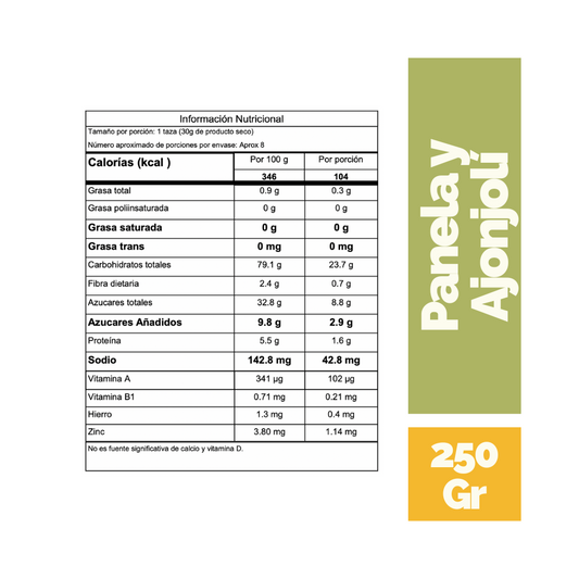 Hojuelas de Maíz con Panela y Ajonjolí - Día a Día - Cereales Día a Día