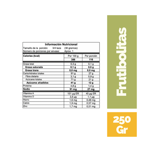 Frutibolitas - Día a Día - Cereales Día a Día