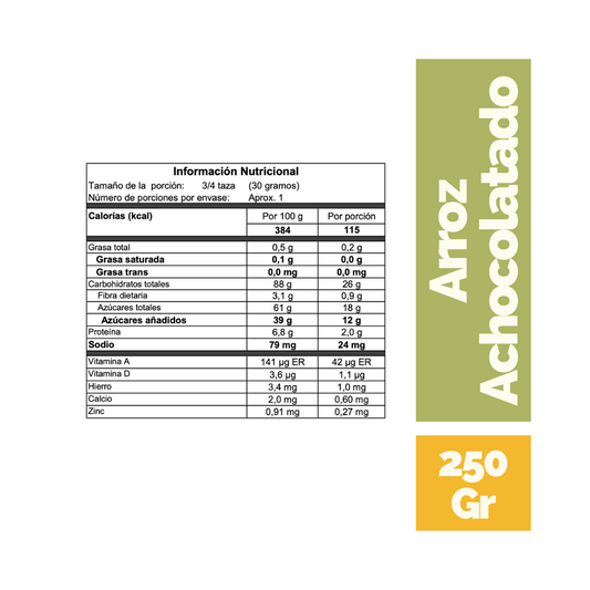 Arroz Achocolatado - Día a Día - Cereales Día a Día